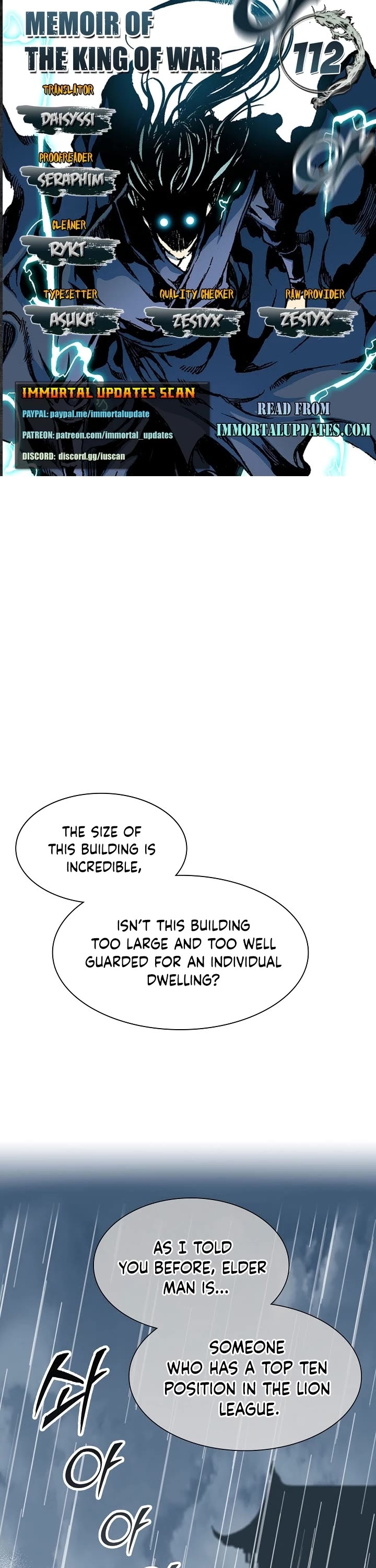 Memoir of the God of War Chap 112 - Next Chap 113