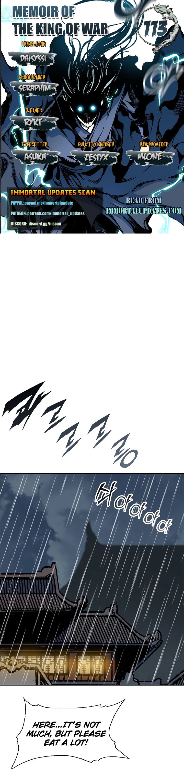 Memoir of the God of War Chap 113 - Next Chap 114