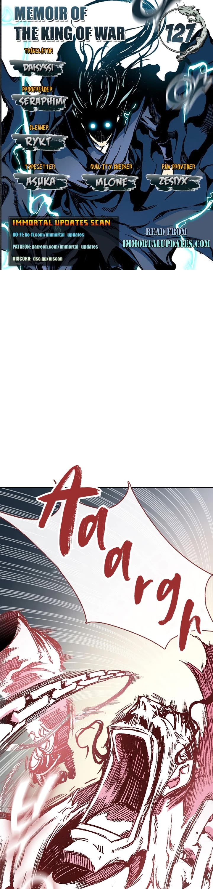 Memoir of the God of War Chap 127 - Next Chap 128