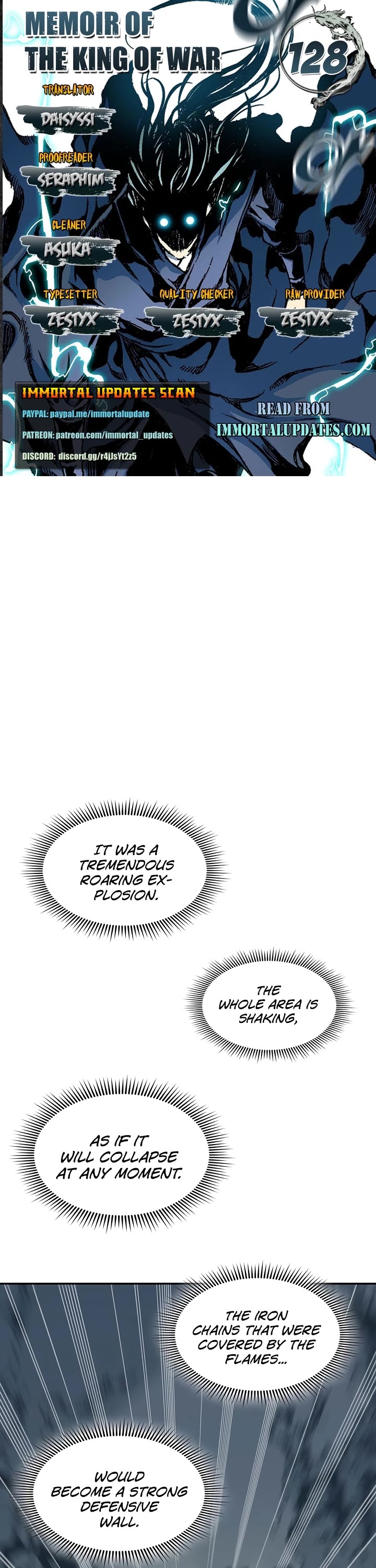 Memoir of the God of War Chap 128 - Next Chap 129