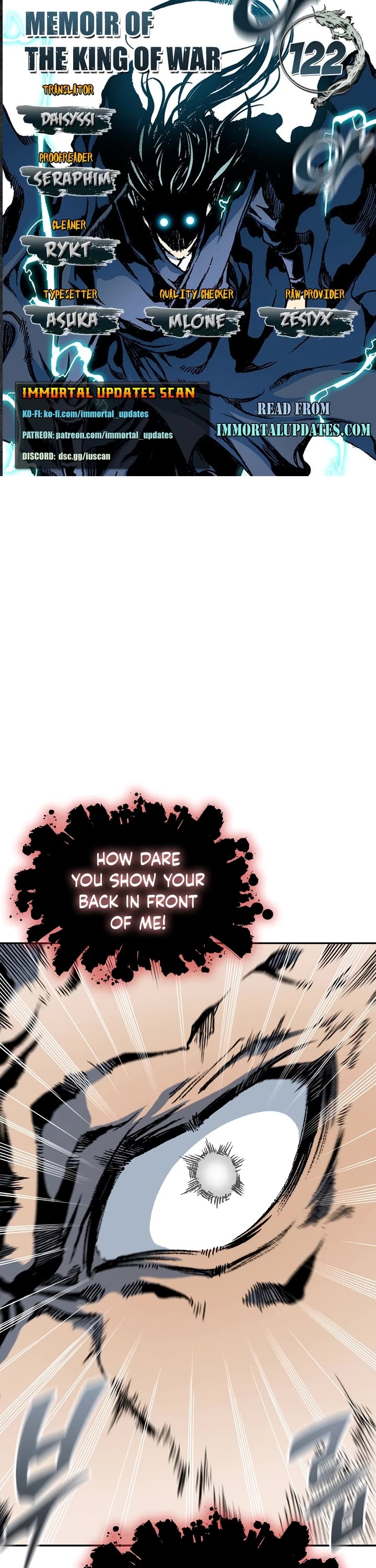 Memoir of the God of War Chap 122 - Next Chap 123