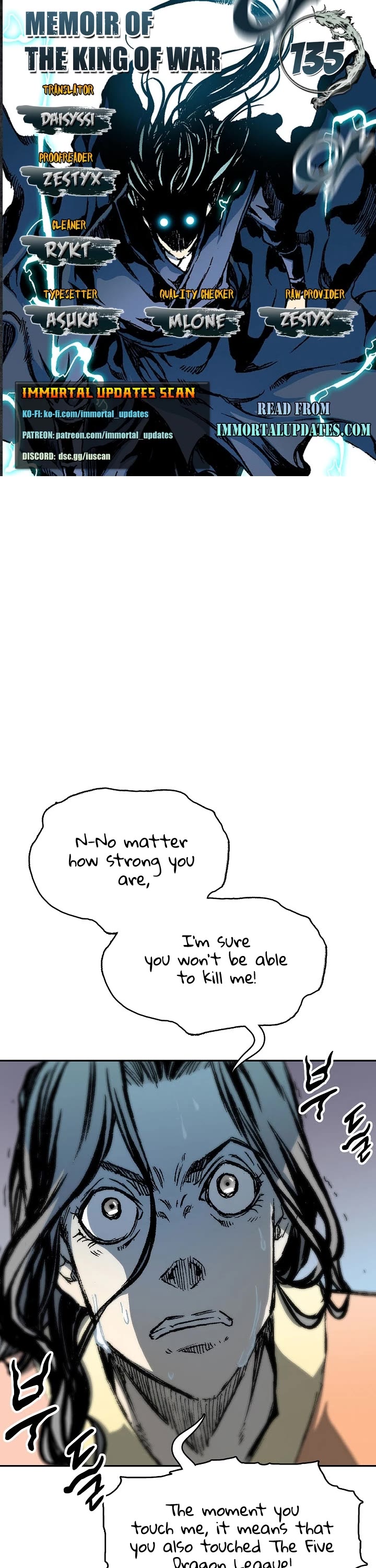 Memoir of the God of War Chap 135 - Next Chap 136