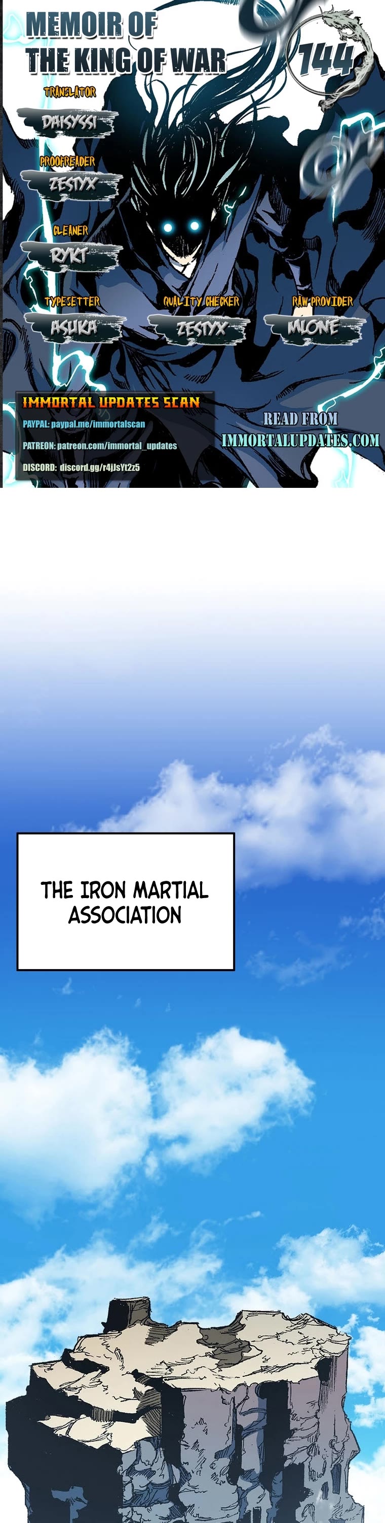 Memoir of the God of War Chap 144 - Next Chap 145