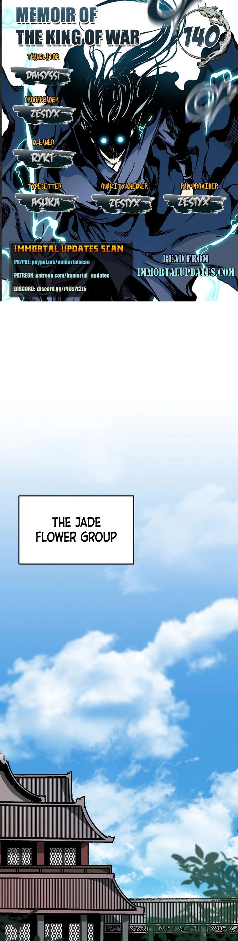 Memoir of the God of War Chap 140 - Next Chap 141