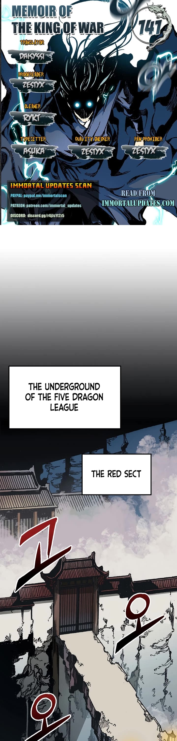 Memoir of the God of War Chap 141 - Next Chap 142