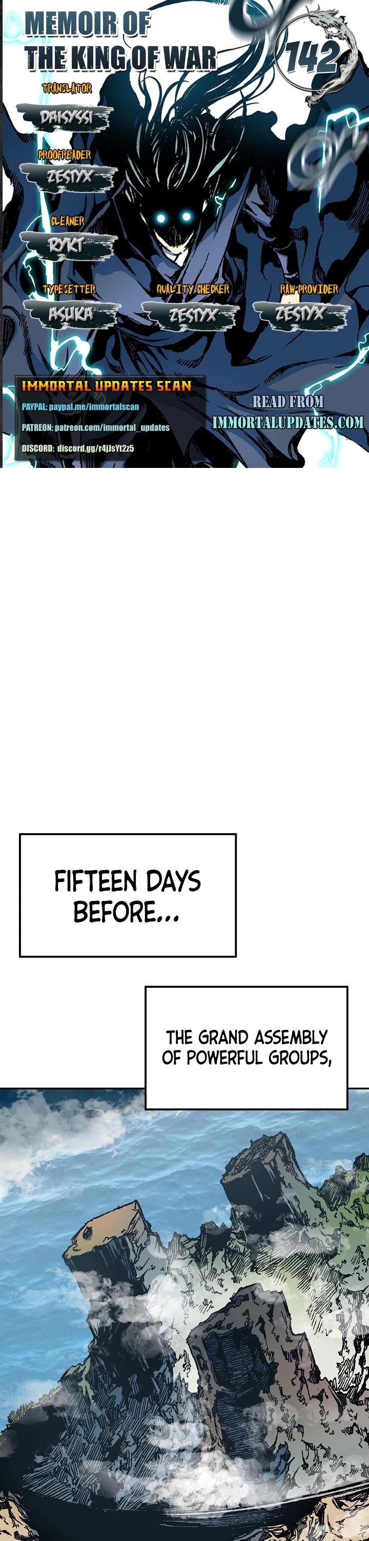 Memoir of the God of War Chap 142 - Next Chap 143