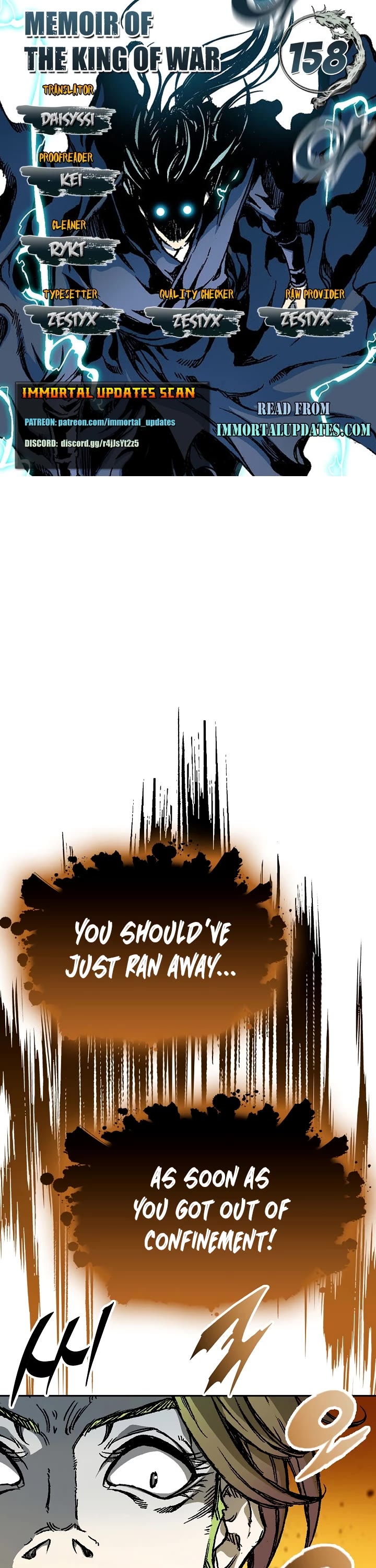 Memoir of the God of War Chap 158 - Next Chap 159