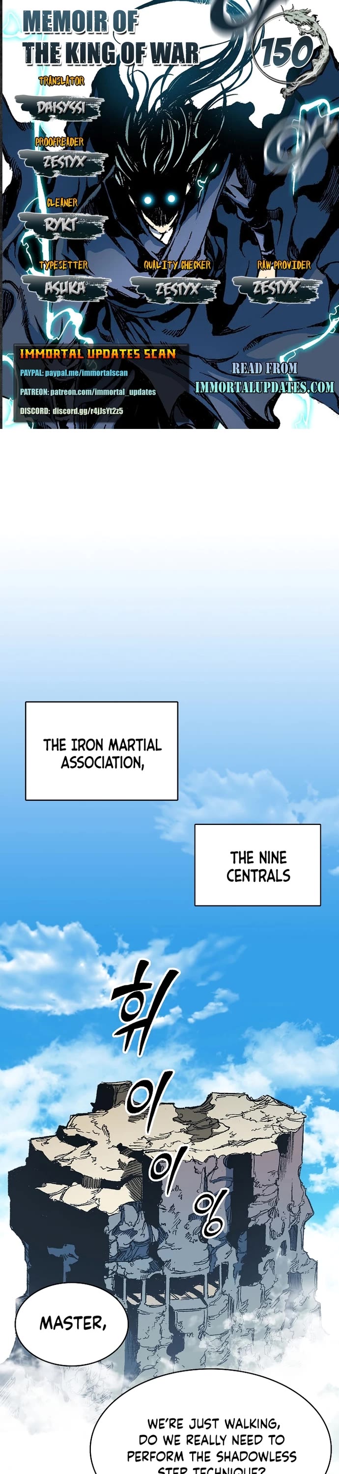 Memoir of the God of War Chap 150 - Next Chap 151