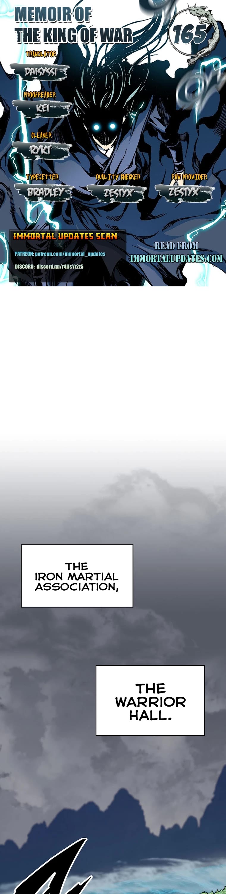 Memoir of the God of War Chap 165 - Next Chap 166