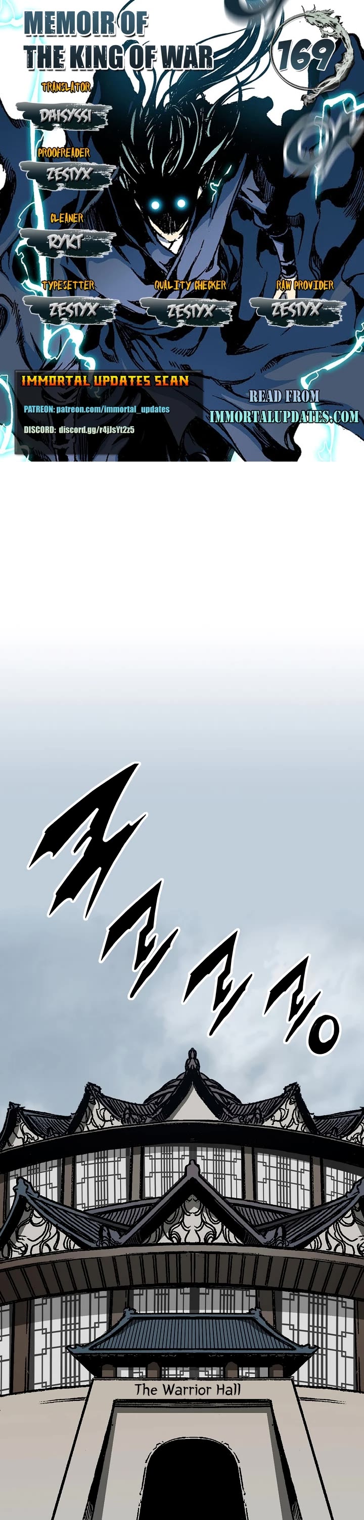 Memoir of the God of War Chap 169 - Next Chap 170