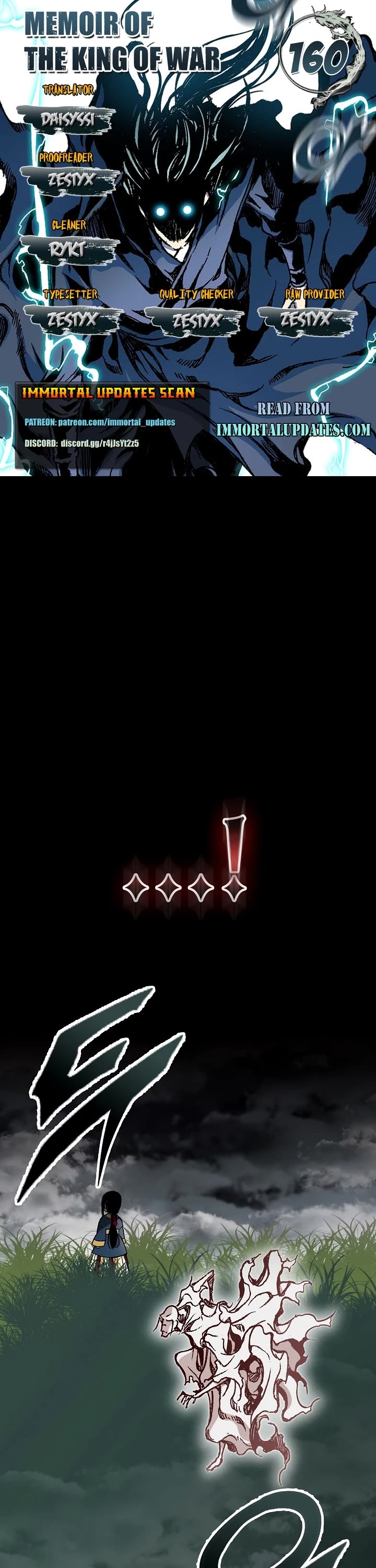Memoir of the God of War Chap 160 - Next Chap 161