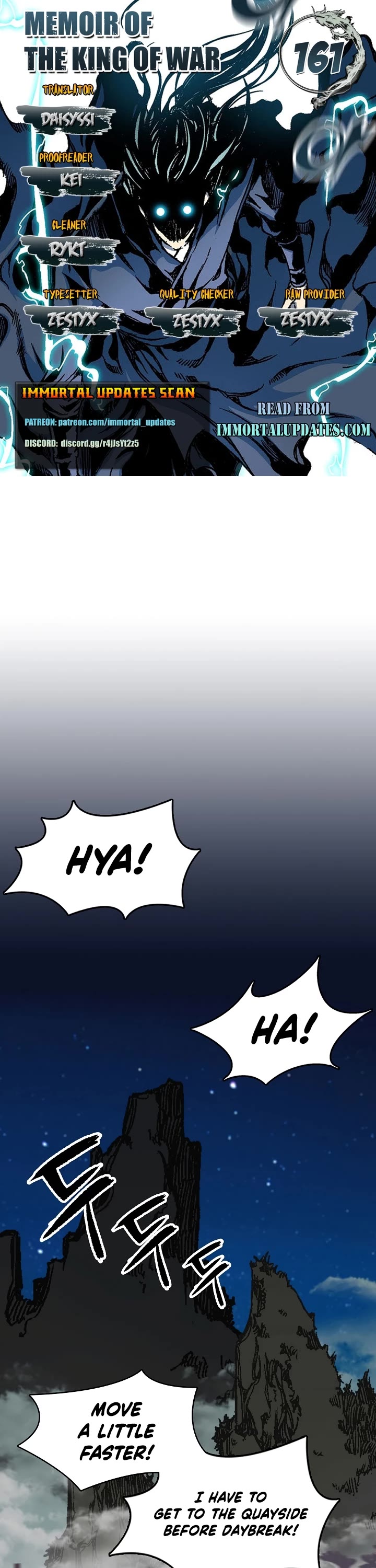 Memoir of the God of War Chap 161 - Next Chap 162