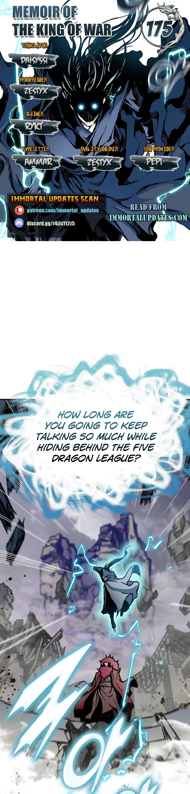 Memoir of the God of War Chap 175 - Next Chap 176