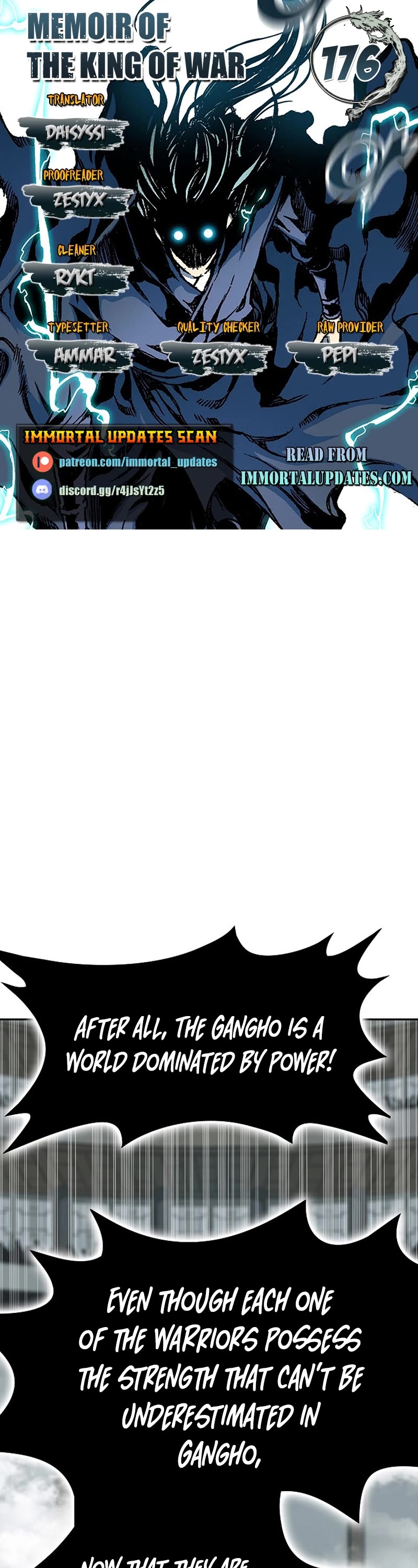 Memoir of the God of War Chap 176 - Next Chap 177
