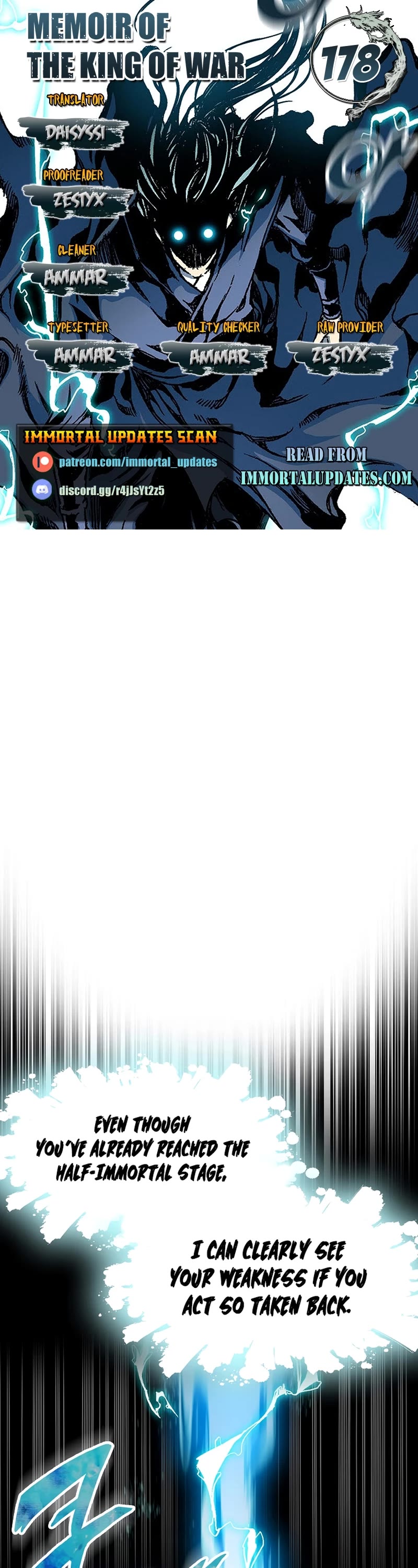 Memoir of the God of War Chap 178 - Next Chap 179