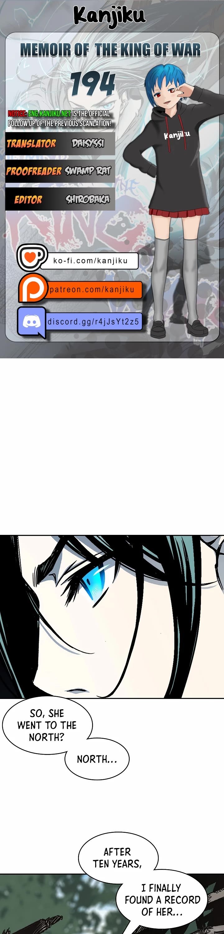 Memoir of the God of War Chap 194 - Next Chap 195