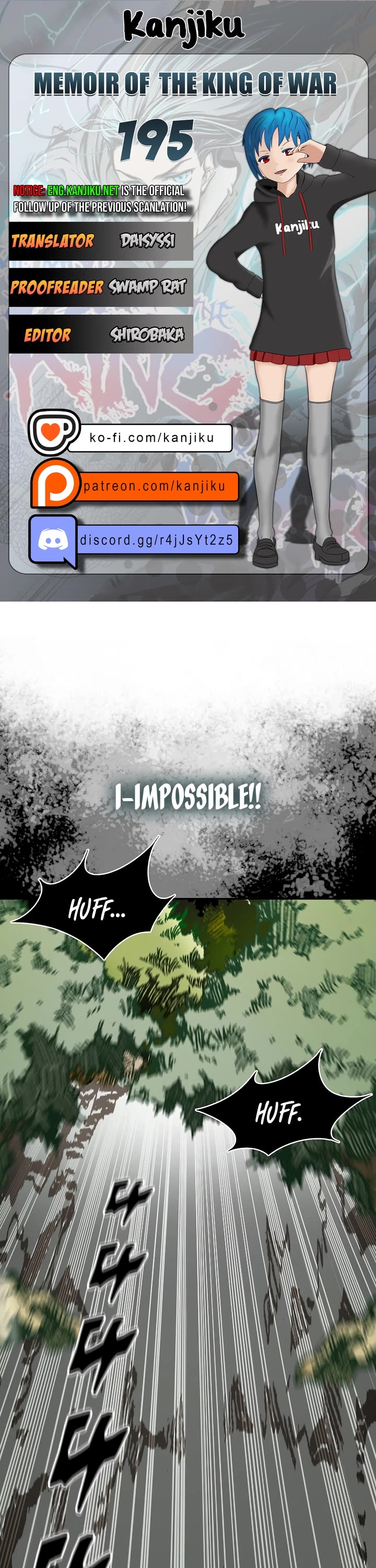 Memoir of the God of War Chap 195 - Next Chap 196