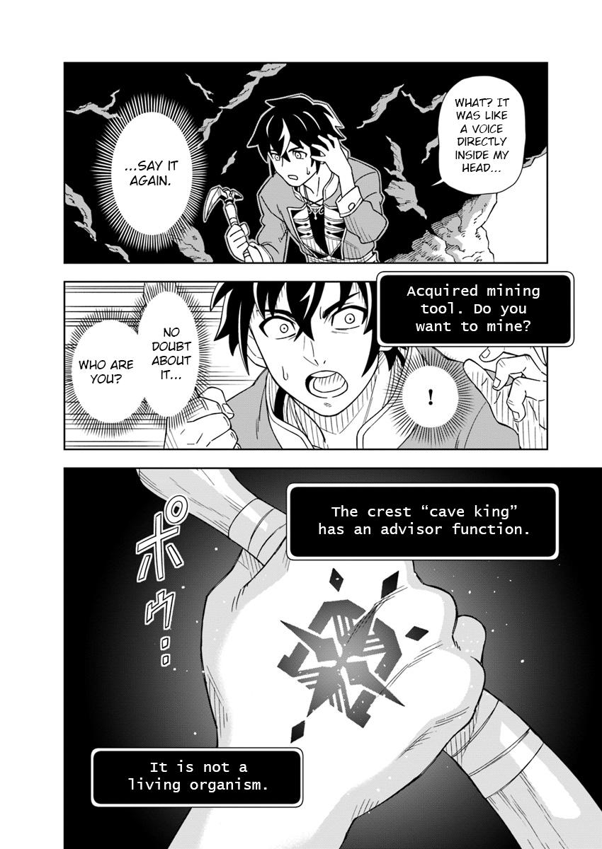 Doukutsuou kara Hajimeru Rakuen Life: Bannou no Saikutsu Skill de Saikyou ni!? Chap 1 - Next Chap 2