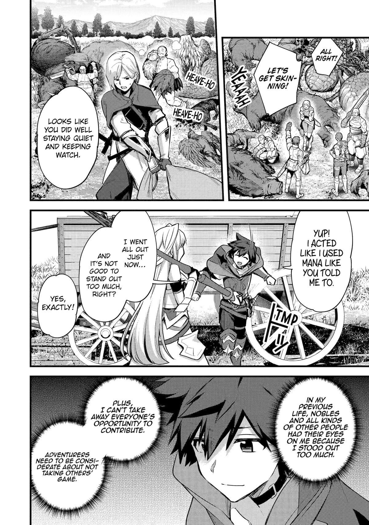 Nido Tensei shita Shounen wa S-Rank Boukensha Toshite Heion ni Sugosu Chap 34 - Next Chap 35