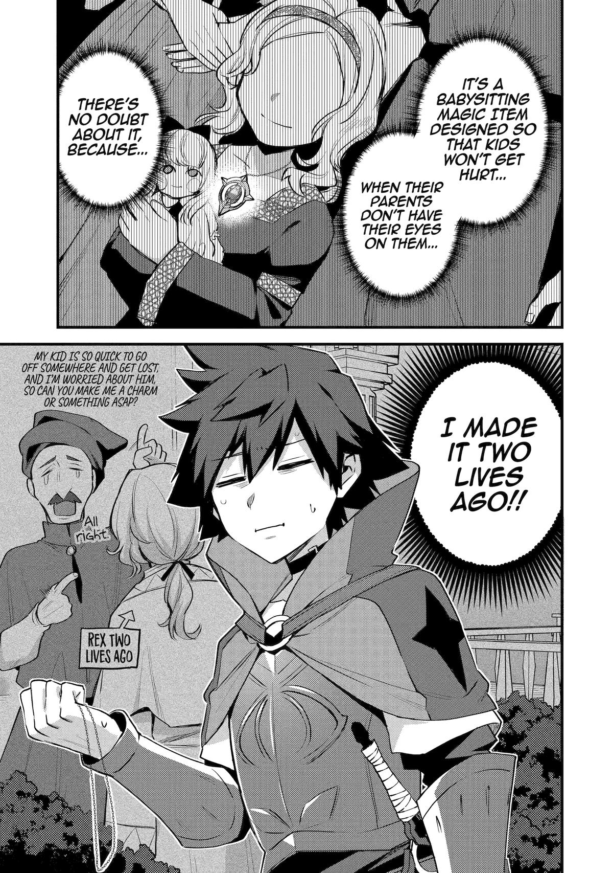 Nido Tensei shita Shounen wa S-Rank Boukensha Toshite Heion ni Sugosu Chap 36 - Next Chap 37