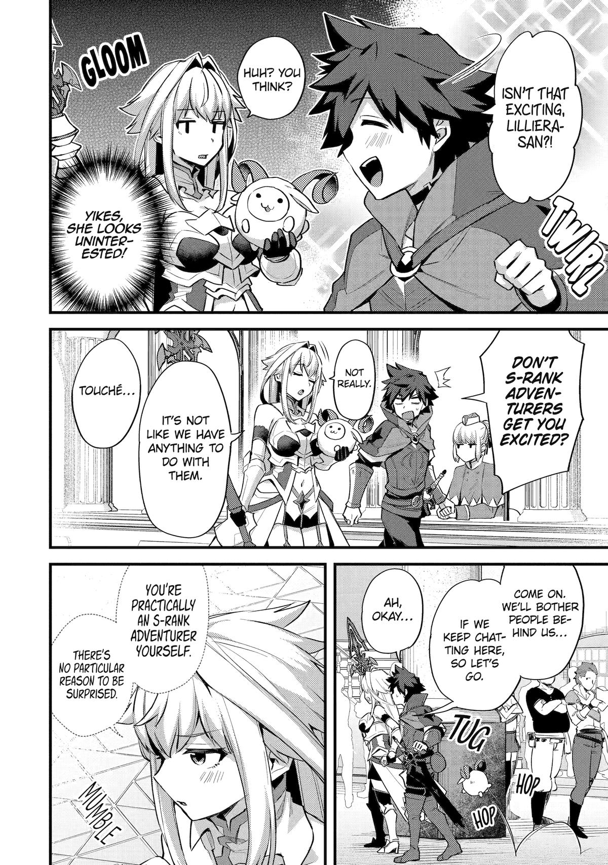 Nido Tensei shita Shounen wa S-Rank Boukensha Toshite Heion ni Sugosu Chap 36 - Next Chap 37