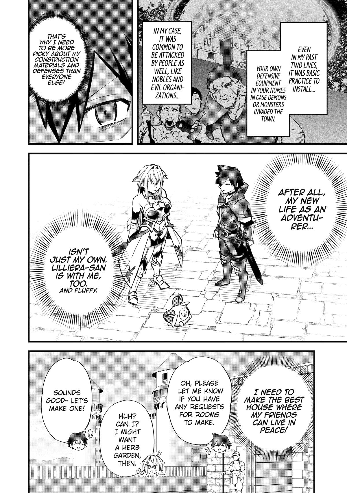 Nido Tensei shita Shounen wa S-Rank Boukensha Toshite Heion ni Sugosu Chap 45 - Next Chap 46