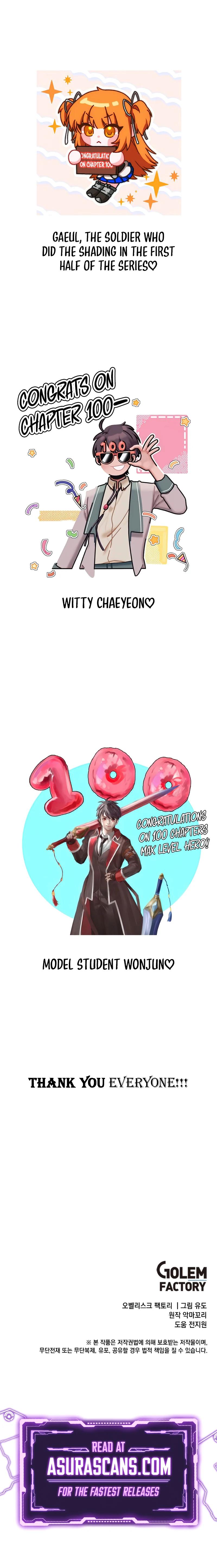 The Max Level Hero Strikes Back Chap 100 - Next Chap 101