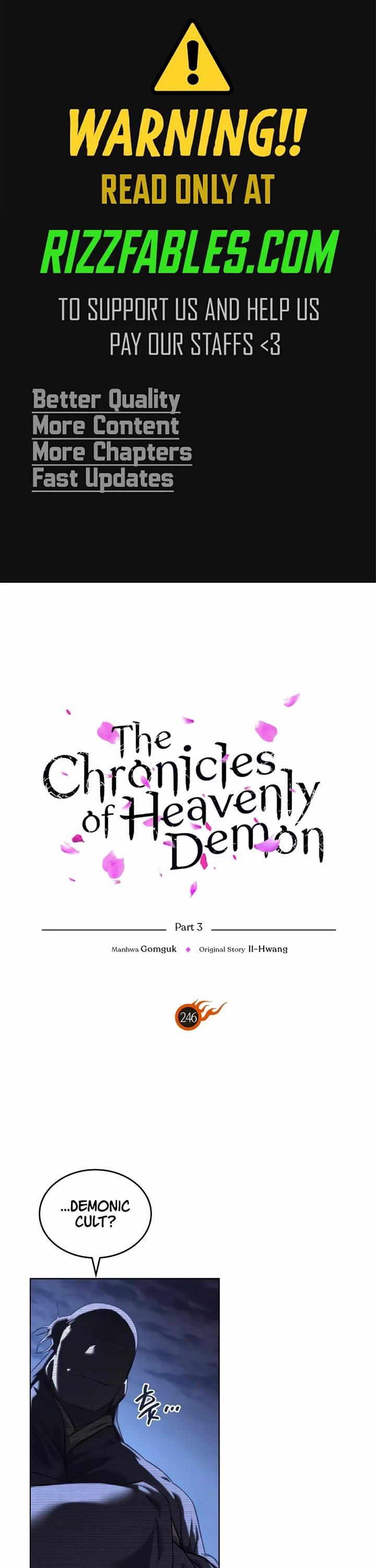 Heavenly Demon Reborn Chap 246 - Next Chap 247