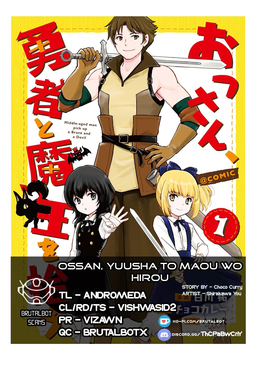 Ossan, Yuusha to Maou wo Hirou Chap 5.1 - Next Chap 6.1