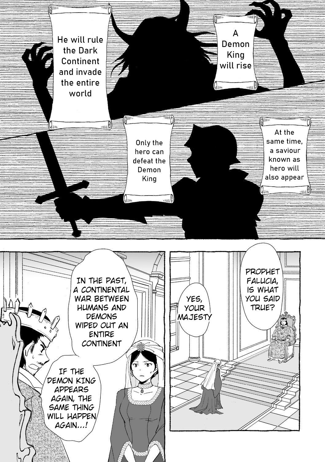 Ossan, Yuusha to Maou wo Hirou Chap 1.1 - Next Chap 2.1