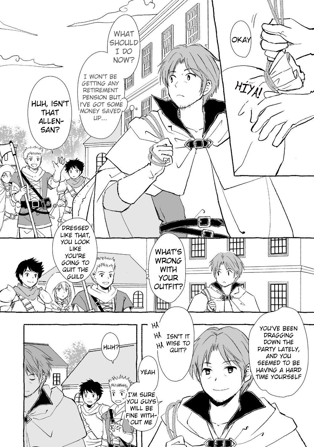 Ossan, Yuusha to Maou wo Hirou Chap 1.1 - Next Chap 2.1