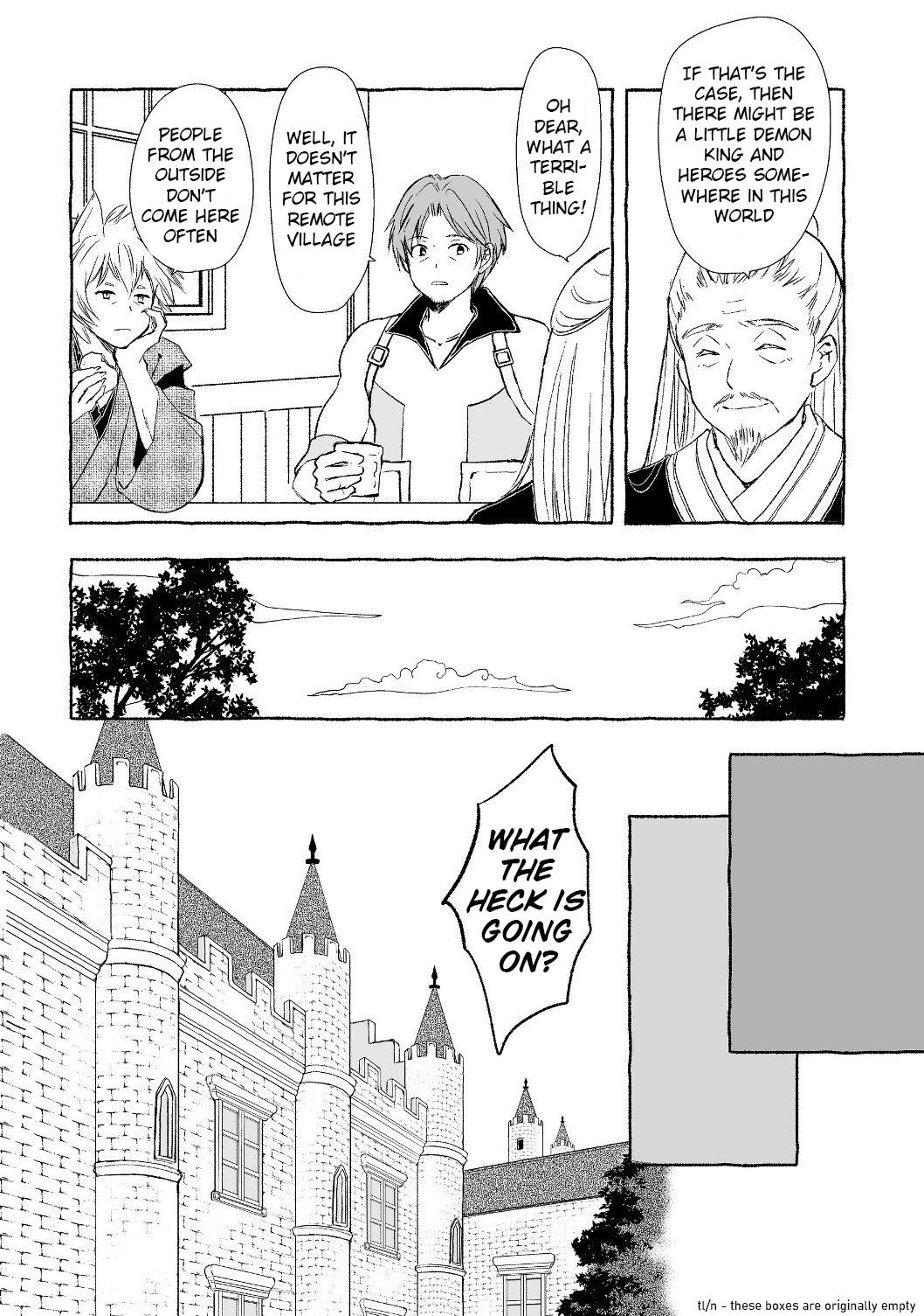 Ossan, Yuusha to Maou wo Hirou Chap 1.2 - Next Chap 2.2