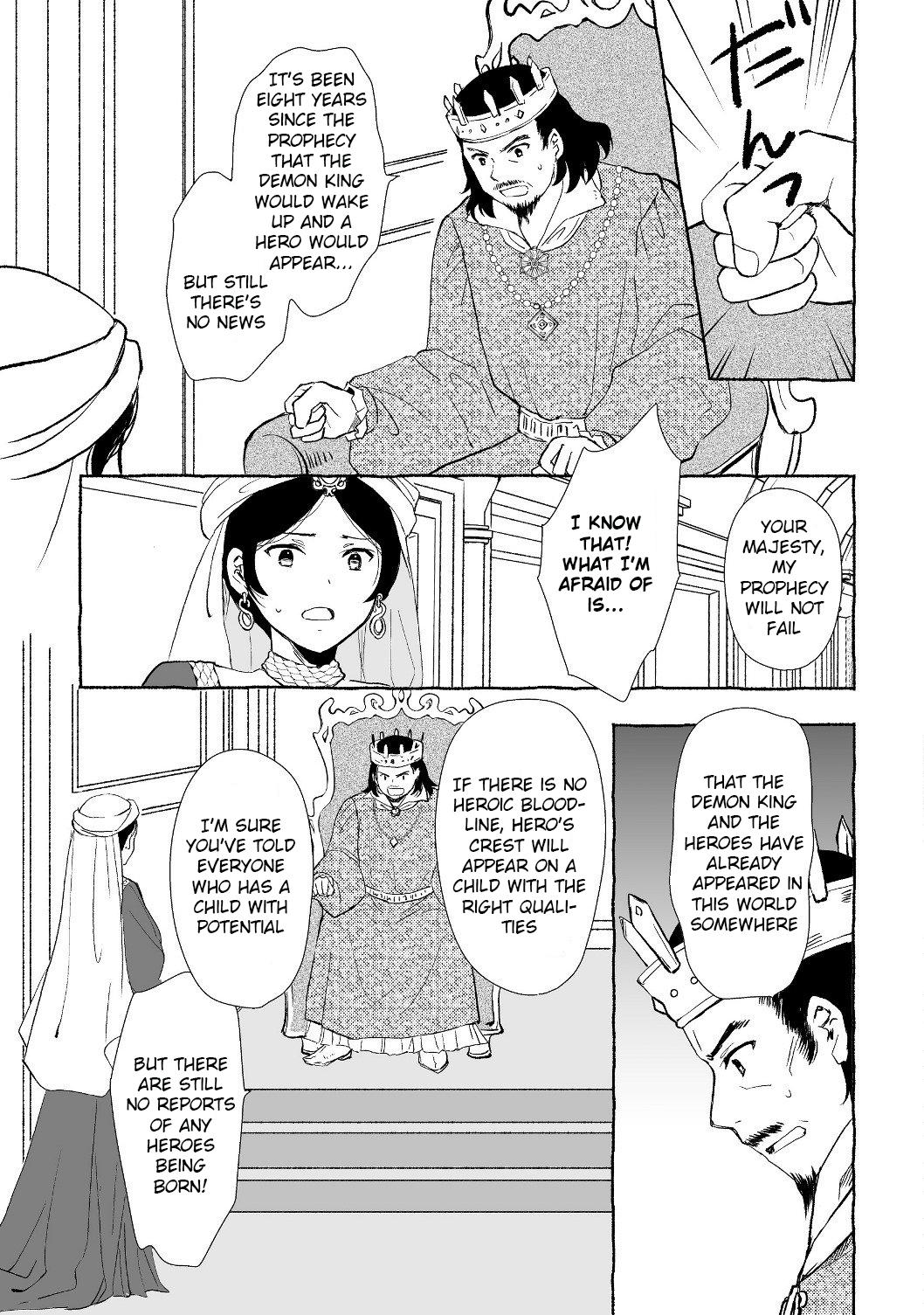 Ossan, Yuusha to Maou wo Hirou Chap 1.2 - Next Chap 2.2