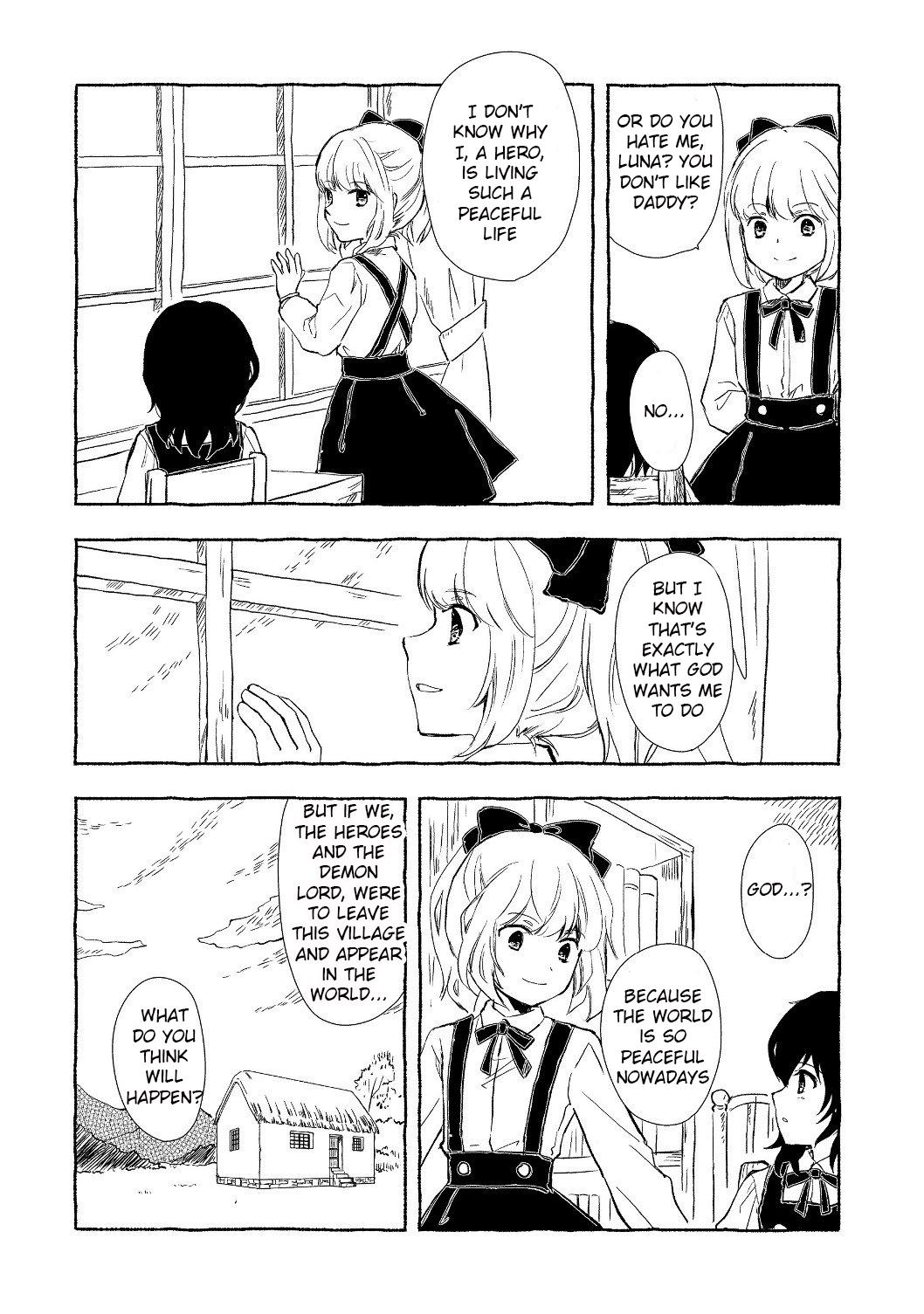 Ossan, Yuusha to Maou wo Hirou Chap 2.1 - Next Chap 3.1