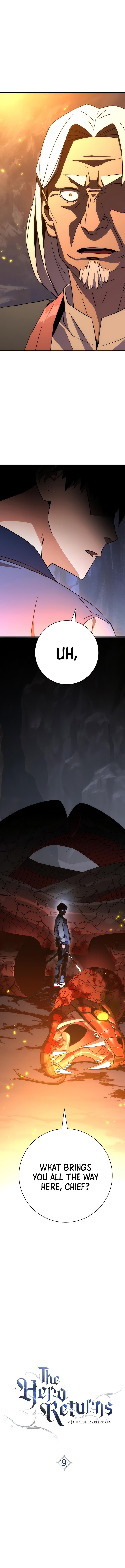 The Hero Returns Chap 9 - Next Chap 10