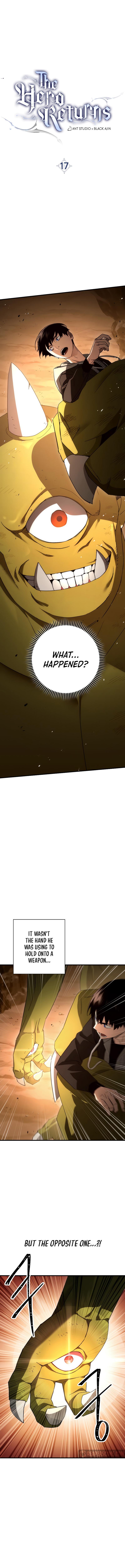 The Hero Returns Chap 17 - Next Chap 18