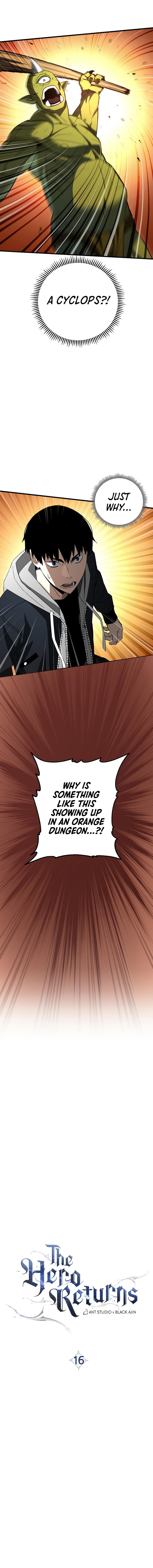 The Hero Returns Chap 16 - Next Chap 17