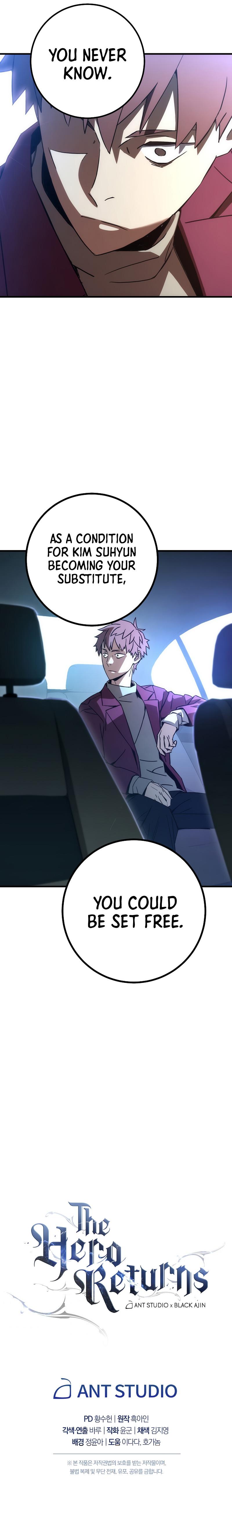 The Hero Returns Chap 11 - Next Chap 12