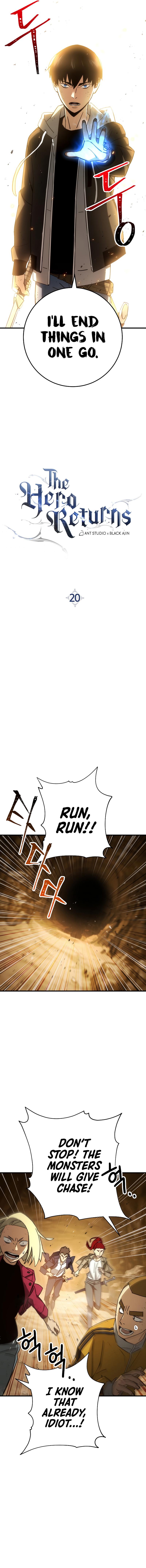 The Hero Returns Chap 20 - Next Chap 21