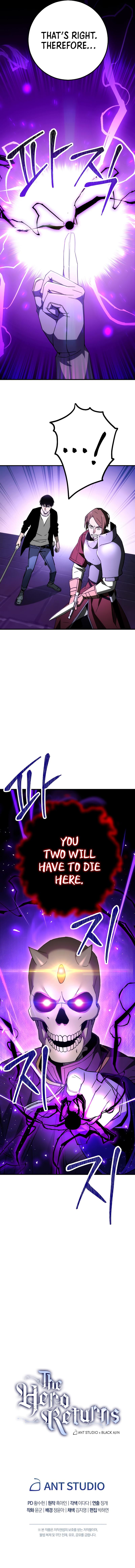 The Hero Returns Chap 31 - Next Chap 32