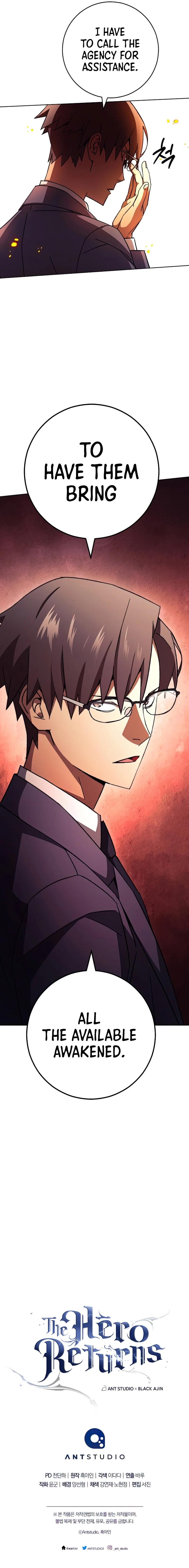 The Hero Returns Chap 40 - Next Chap 41