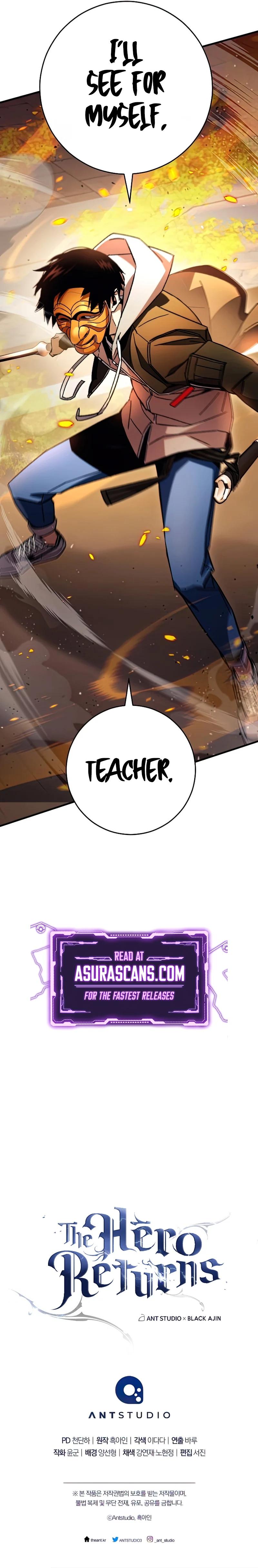 The Hero Returns Chap 41 - Next Chap 42