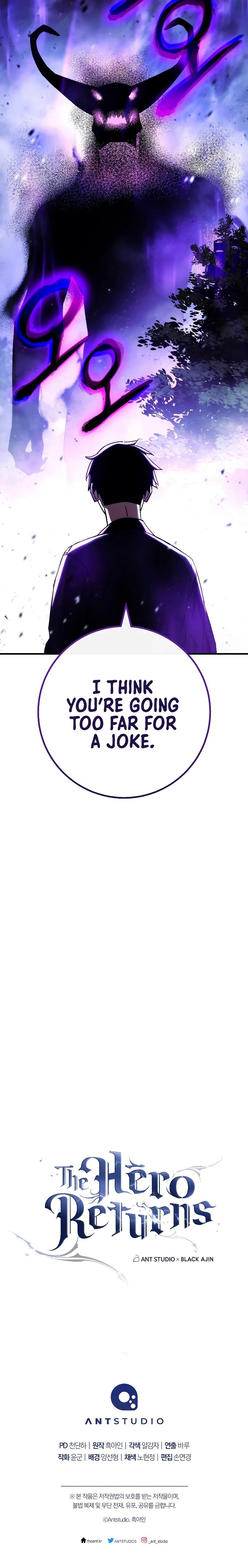 The Hero Returns Chap 59 - Next Chap 60