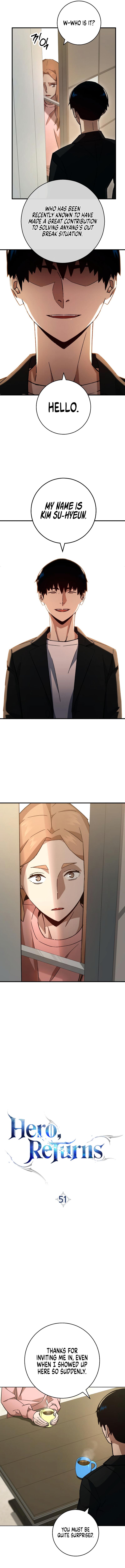 The Hero Returns Chap 51 - Next Chap 52