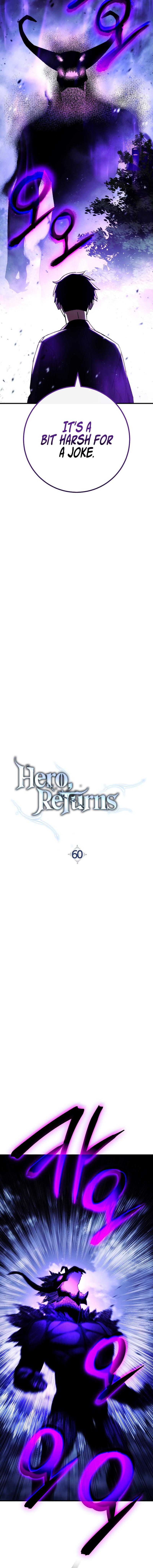 The Hero Returns Chap 60 - Next Chap 61