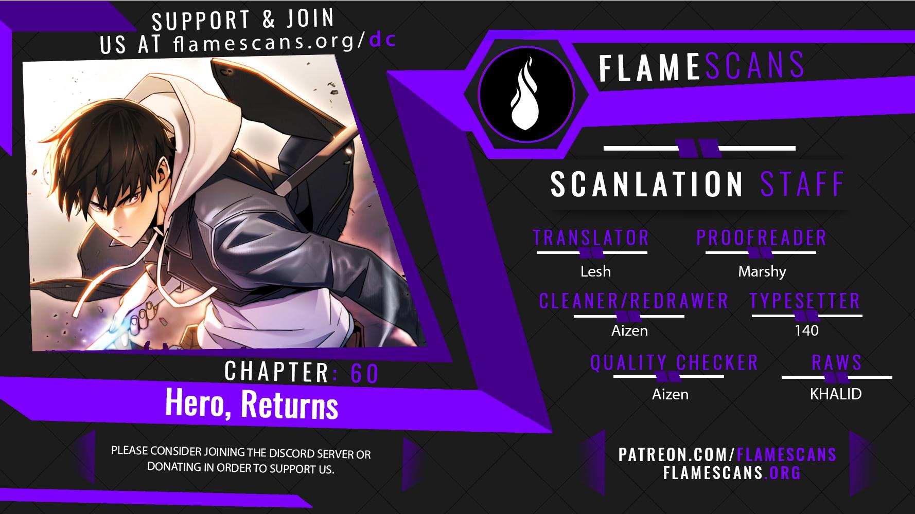 The Hero Returns Chap 60 - Next Chap 61