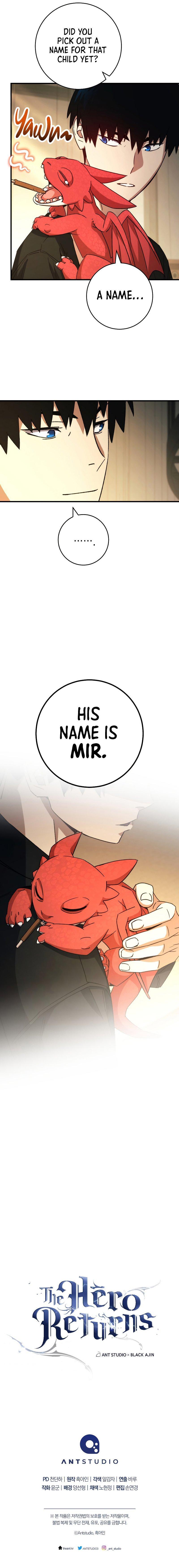 The Hero Returns Chap 61 - Next Chap 62