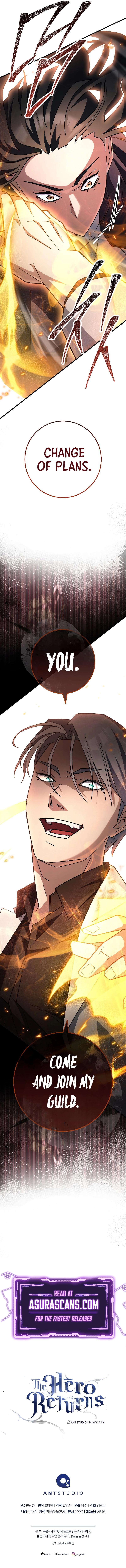 The Hero Returns Chap 77 - Next Chap 78