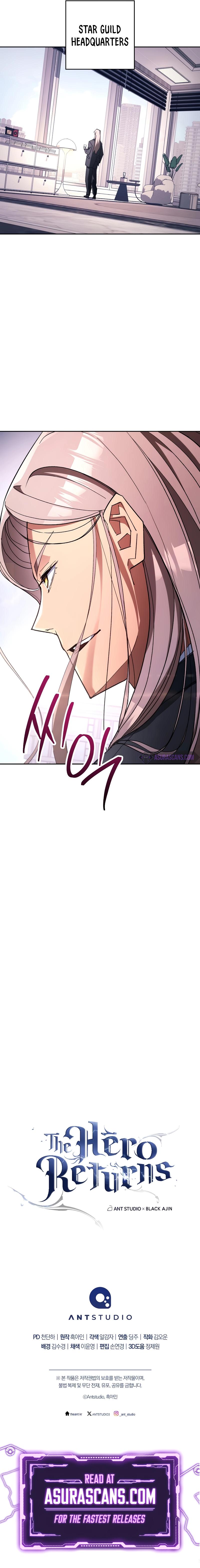 The Hero Returns Chap 83 - Next Chap 84