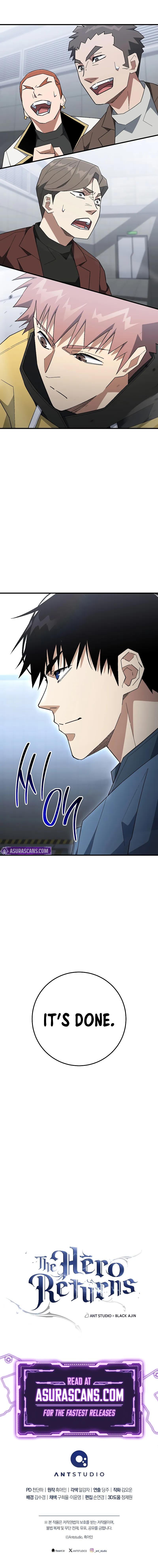 The Hero Returns Chap 108 - Next Chap 109